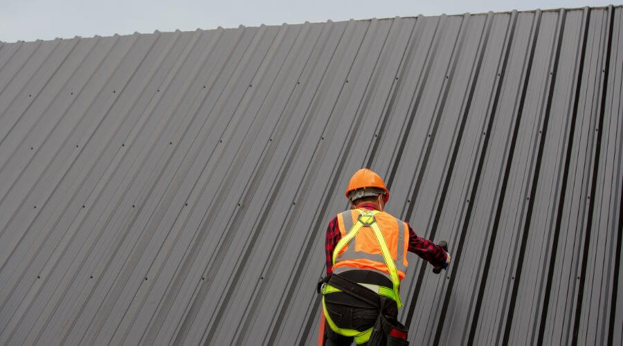 Professional metal roof installation services in Canyon, MN